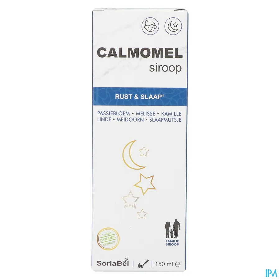 packshot van Soria Calmomel Siroop 150 ml