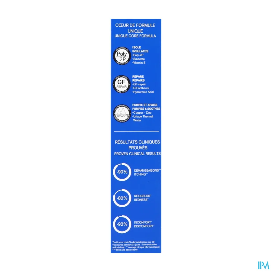 packshot van Uriage Bariederm Cica Crème 40 ml