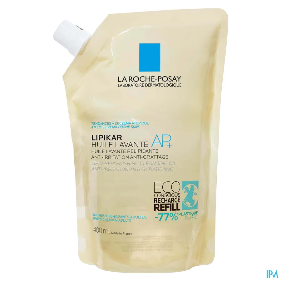 productshot van La Roche-Posay Lipikar Refill Wasolie AP+ Navulling 400 ml