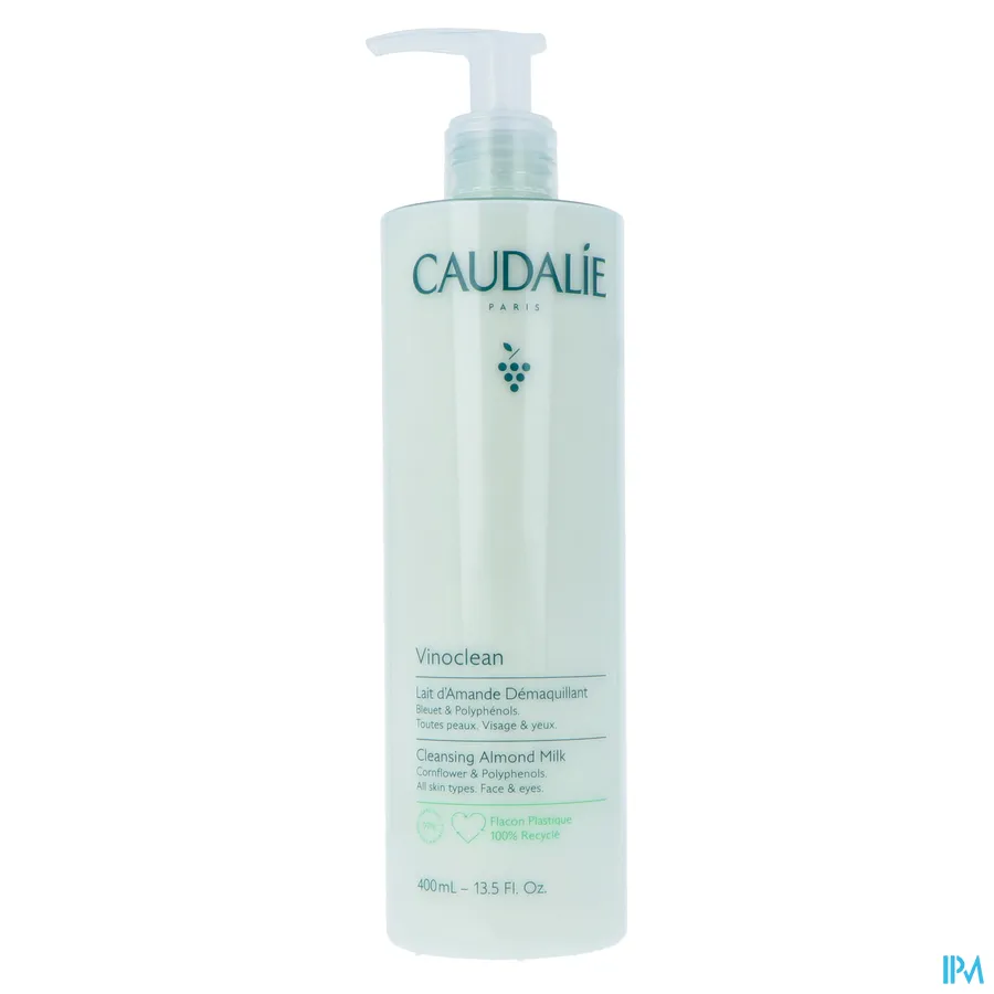 packshot van Caudalie Vinoclean Reinigende Amandelmelk 400 ml