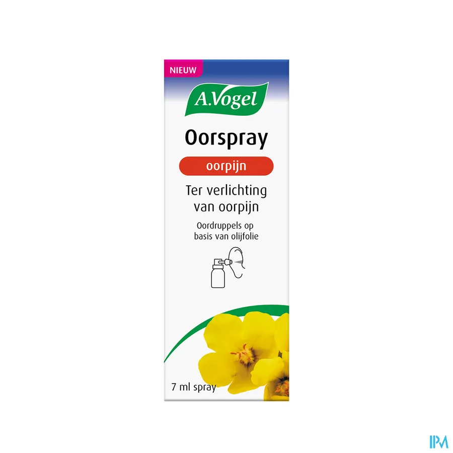 packshot van A. Vogel Oorspray Oorpijn 7 ml