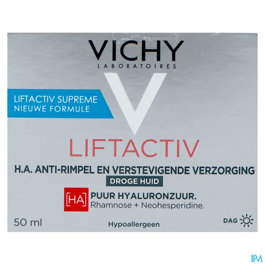 packshot van Vichy Liftactiv H.A. Anti-Rimpel Verstevigende Crème 50 ml