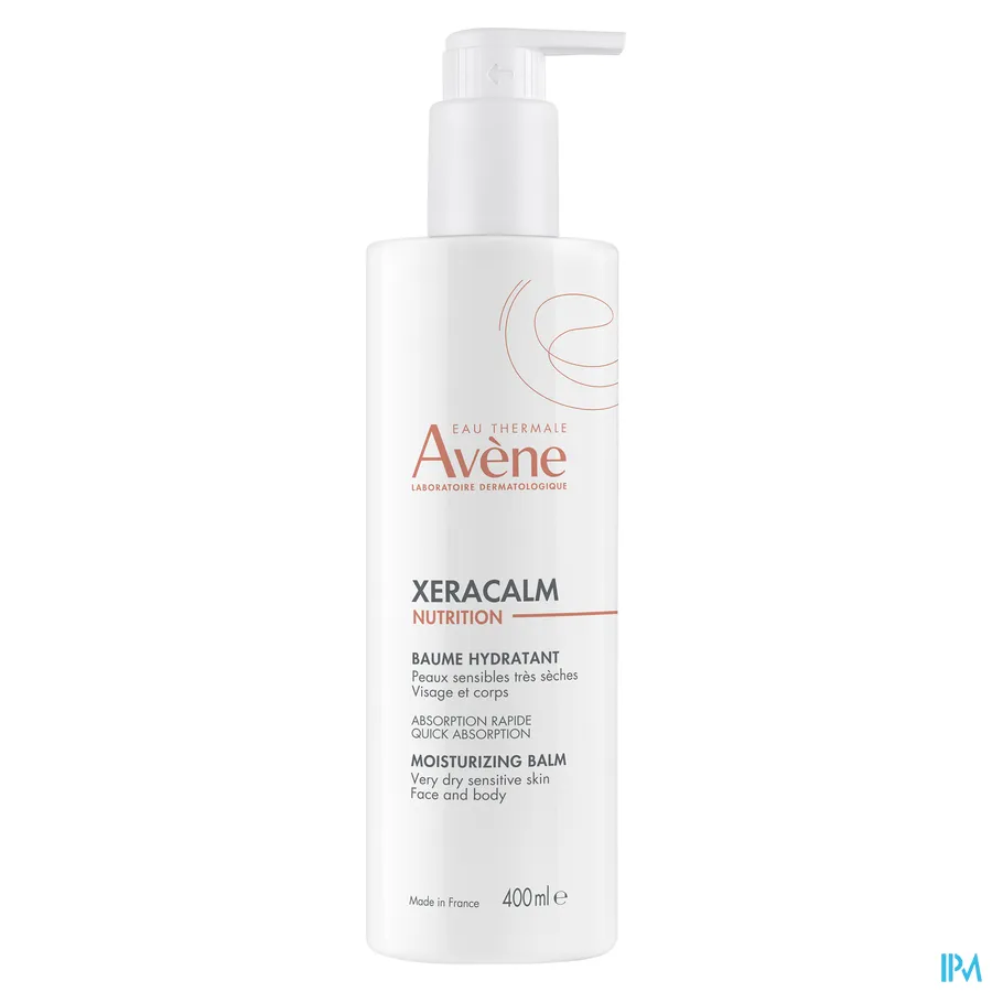 packshot van Avène Xeracalm Nutrition Hydraterende Balsem 400 ml