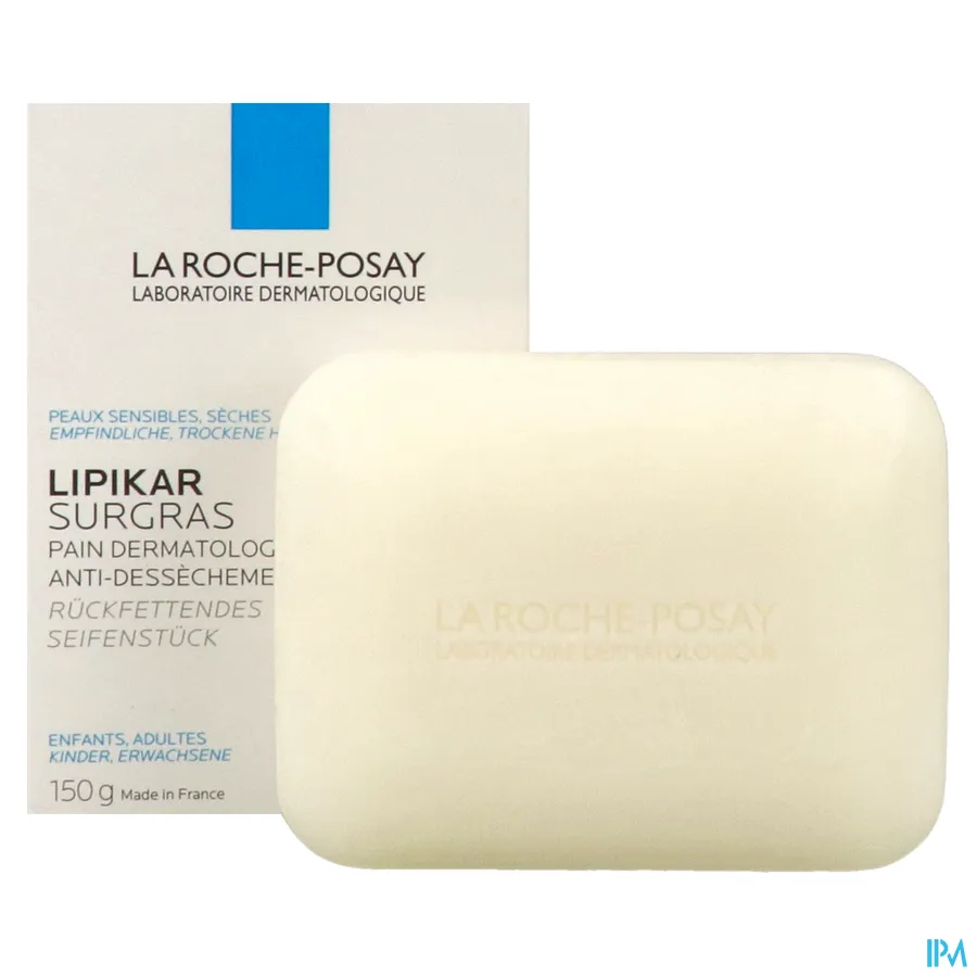 productshot van La Roche-Posay Lipikar Overvette Zeep 150 g