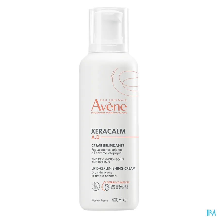 packshot van Avène Xeracalm A.D. Relipiderende Crème 400 ml