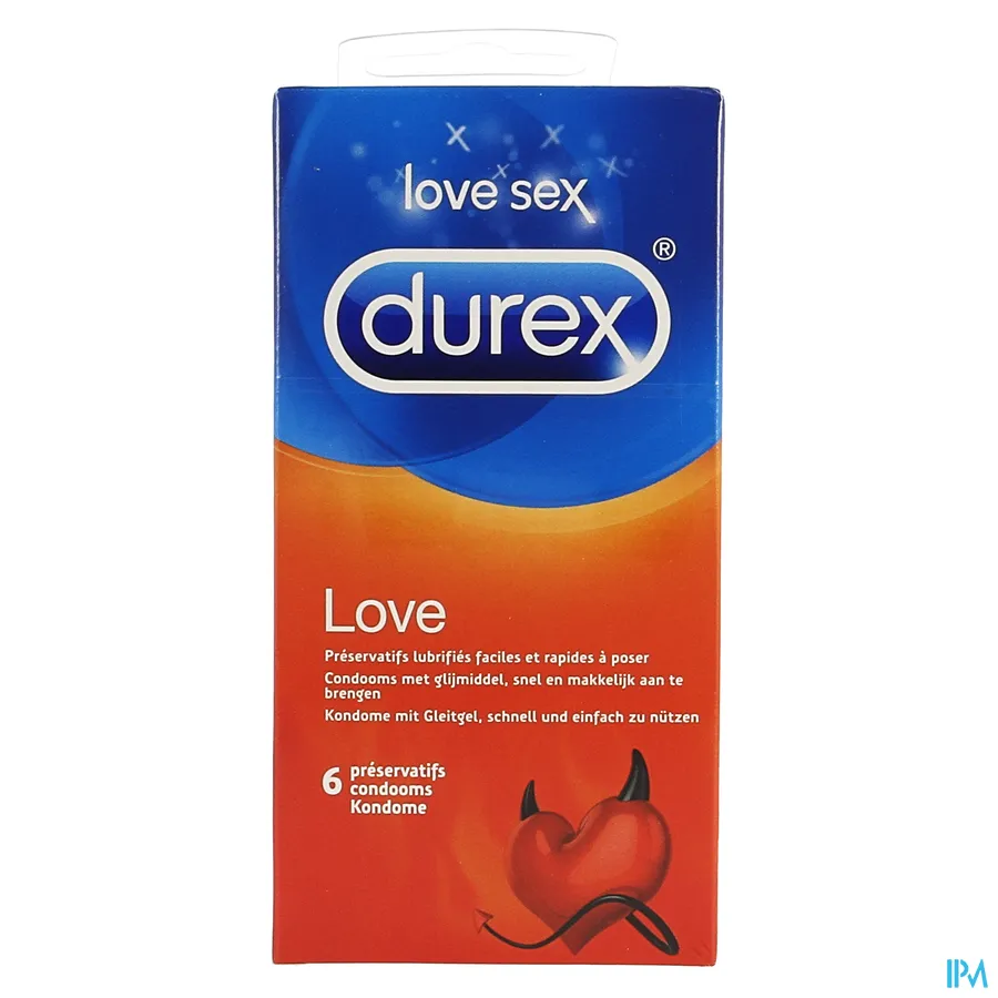 packshot van Durex Love 6 Condooms