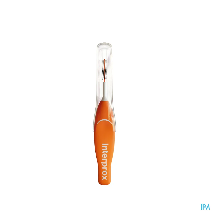 productshot van Interprox Premium Interdentale Borstels Super Micro 0,7 Oranje 6 Stuks