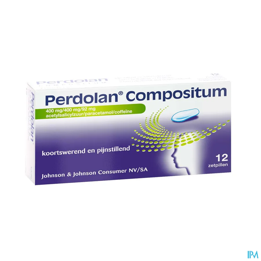 packshot van Perdolan Compositum 12 Suppo's