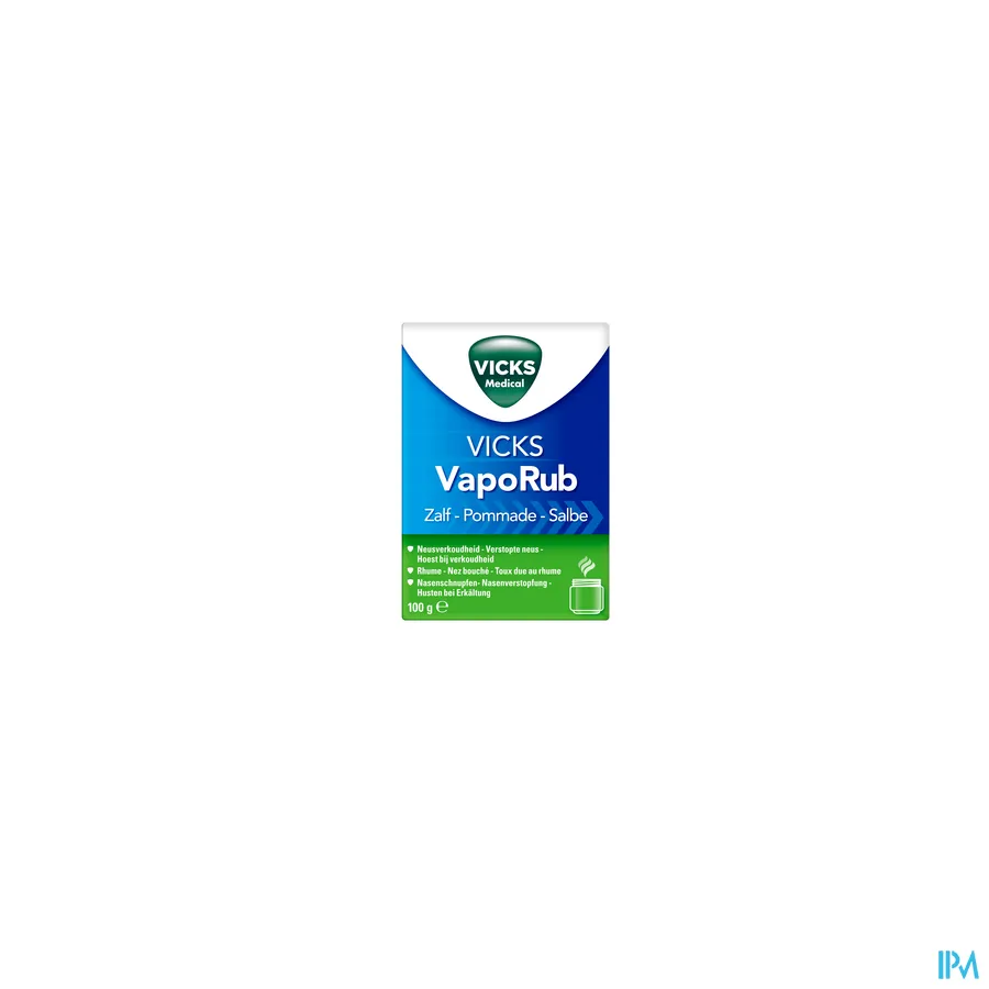 packshot van Vicks VapoRub Zalf 100 g