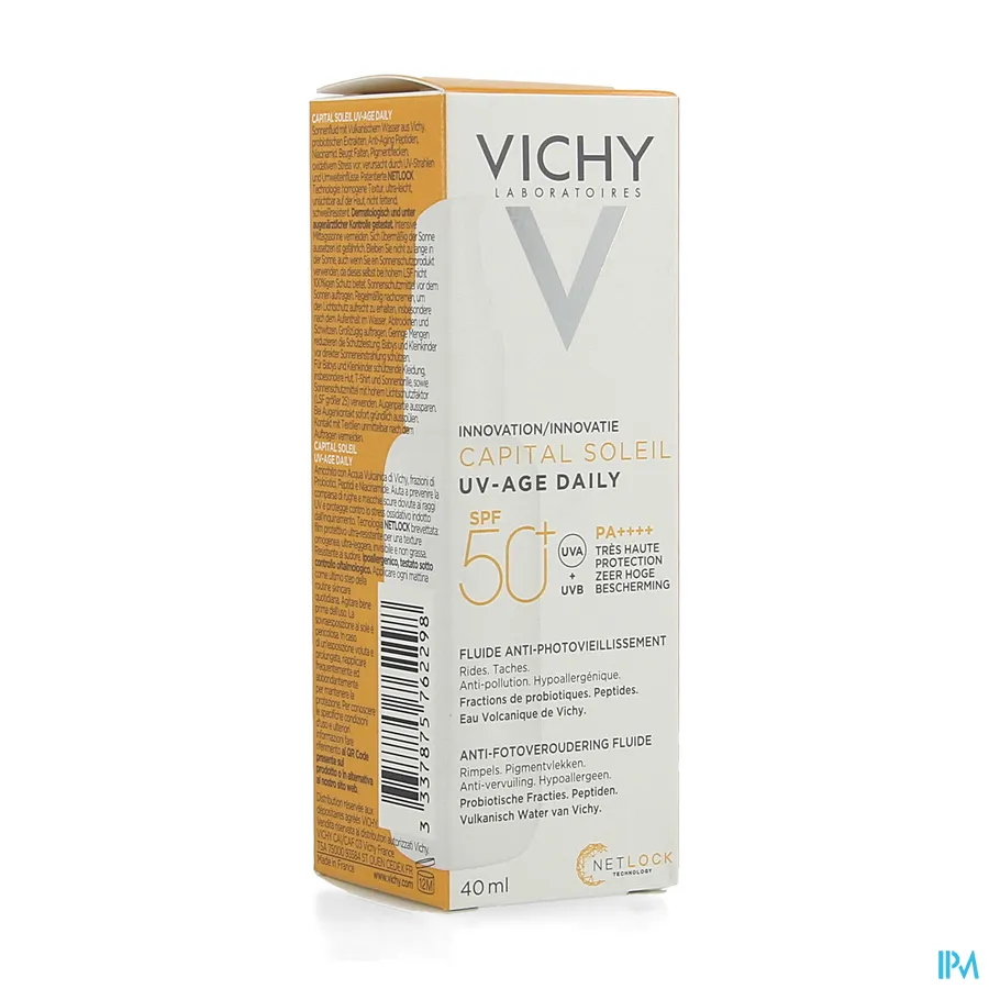 packshot van Vichy Capital Soleil UV-Age Daily Fluide SPF50+ 40 ml