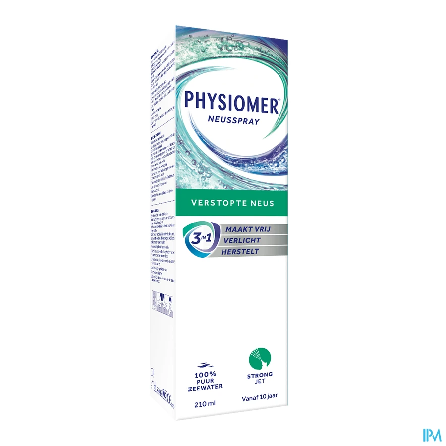 packshot van Physiomer Strong Jet 210ml