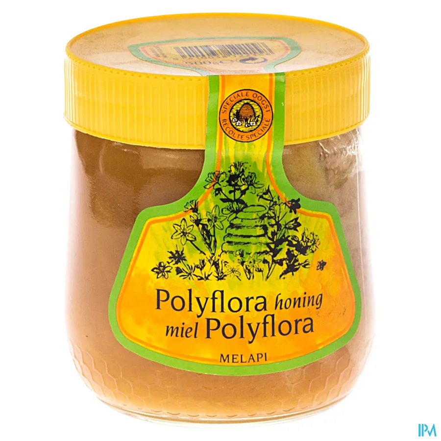 packshot van Melapi Polyflora Honing 500 g