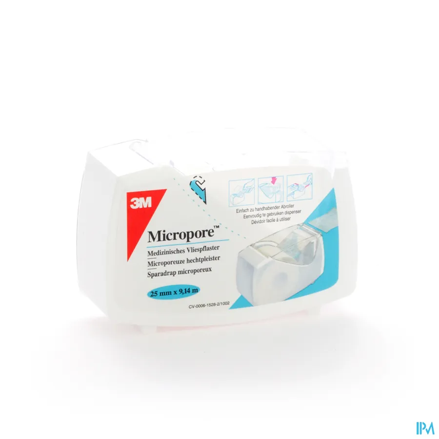 packshot van Micropore 25mm x 9,14m