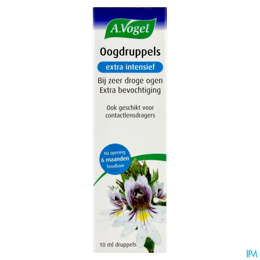 packshot van A. Vogel Oogdruppels Extra Intensief bij Zeer Droge Ogen en voor Extra Bevochtiging 10 ml