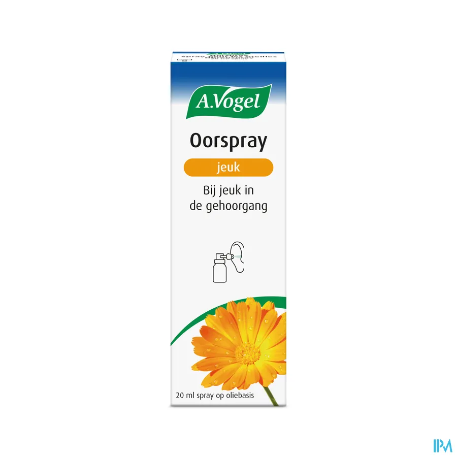packshot van A.Vogel Oorspray Jeuk 20 ml