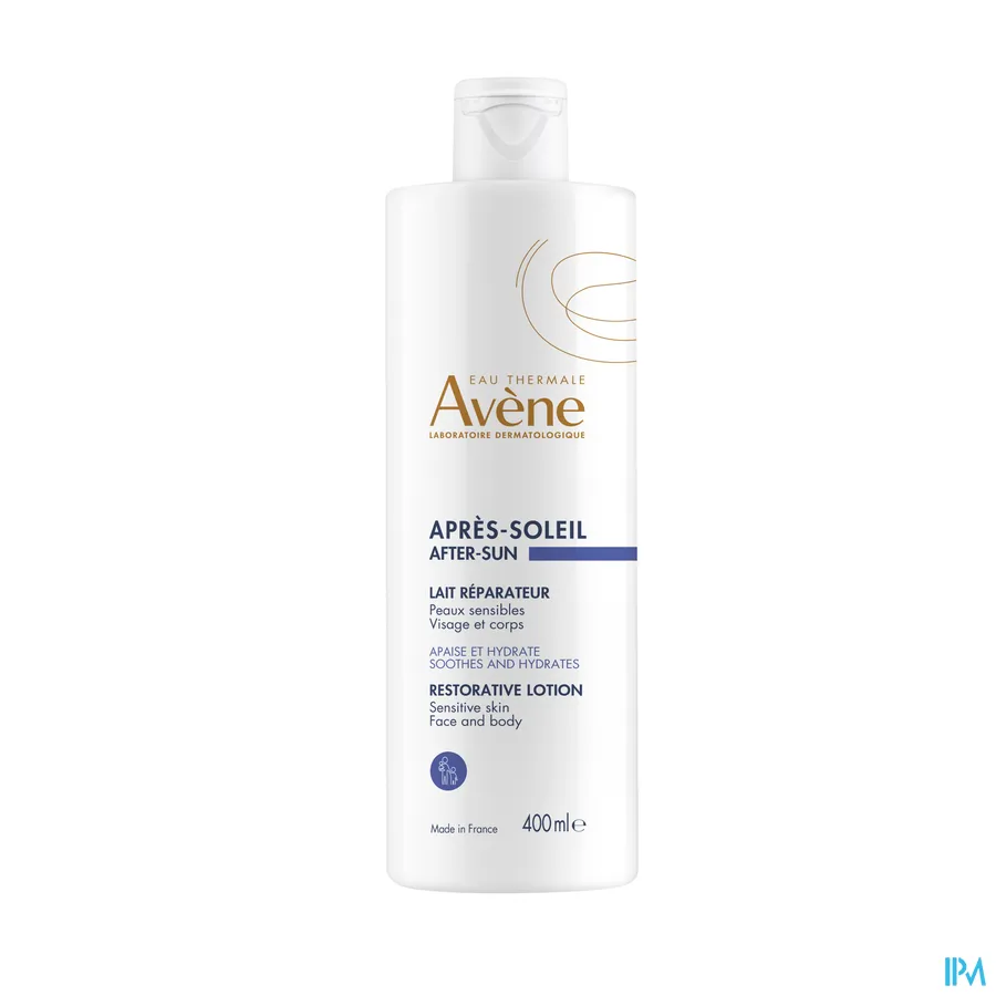 packshot van Avene After Sun Herstellende Melk 400ml