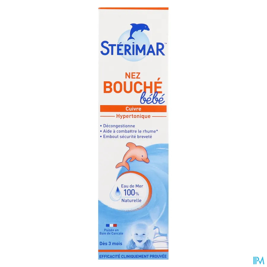 packshot van Sterimar Baby Hypertone Neusspray