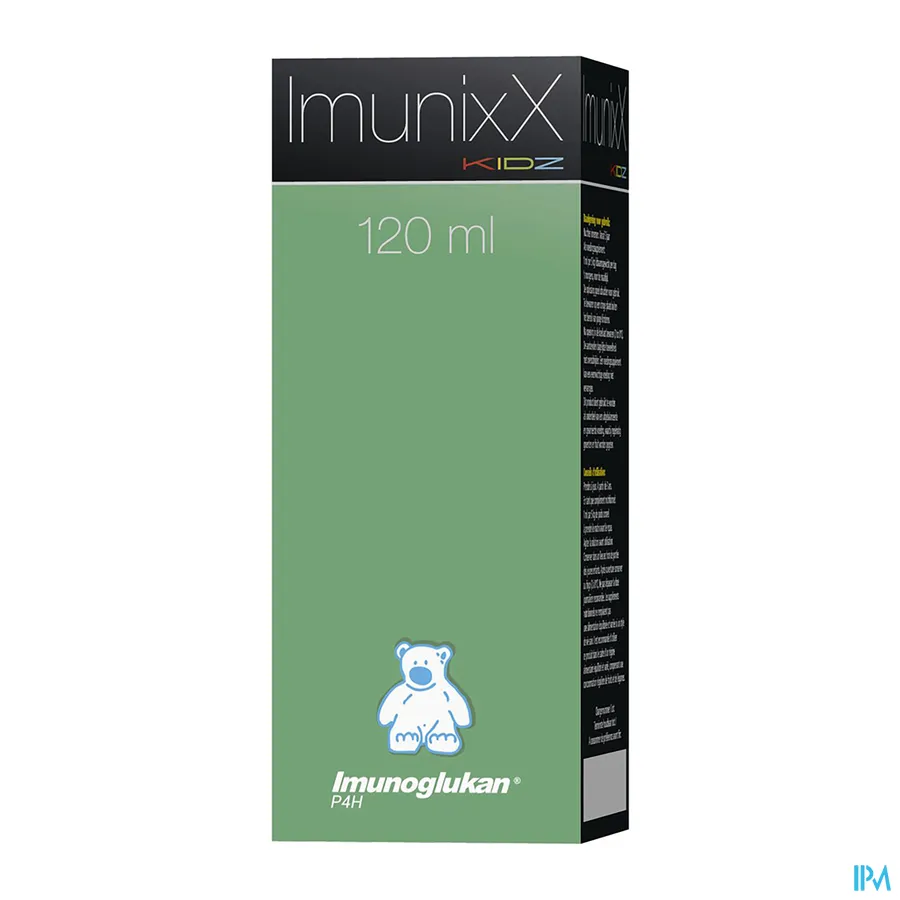 packshot van ImunixX Kidz Siroop 120 ml