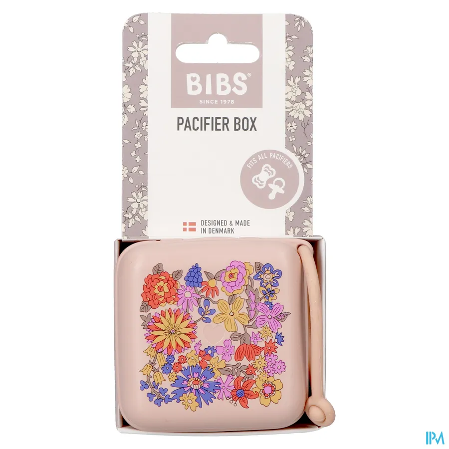 packshot van Bibs Fopspeenbox Duo Liberty Garden Blossom