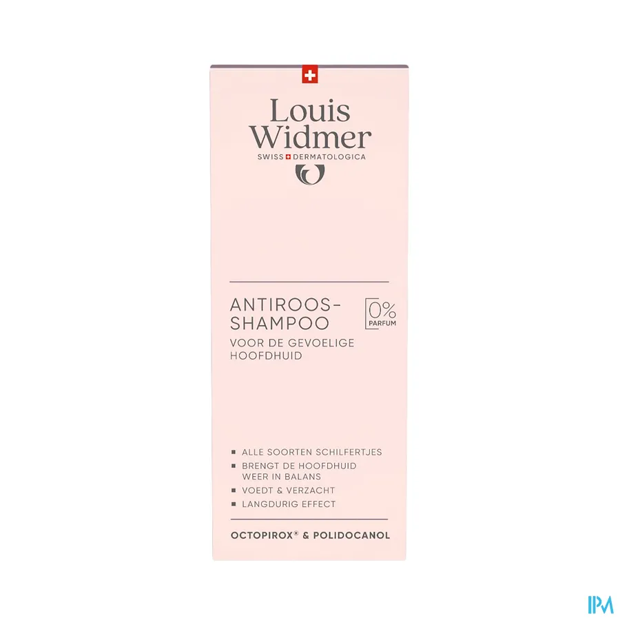 packshot van Louis Widmer Antiroosshampoo 150 ml - zonder parfum