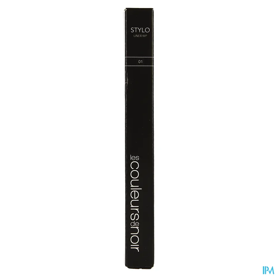 packshot van Les Couleurs De Noir Stylo Liner WP Zwart 1 stuk