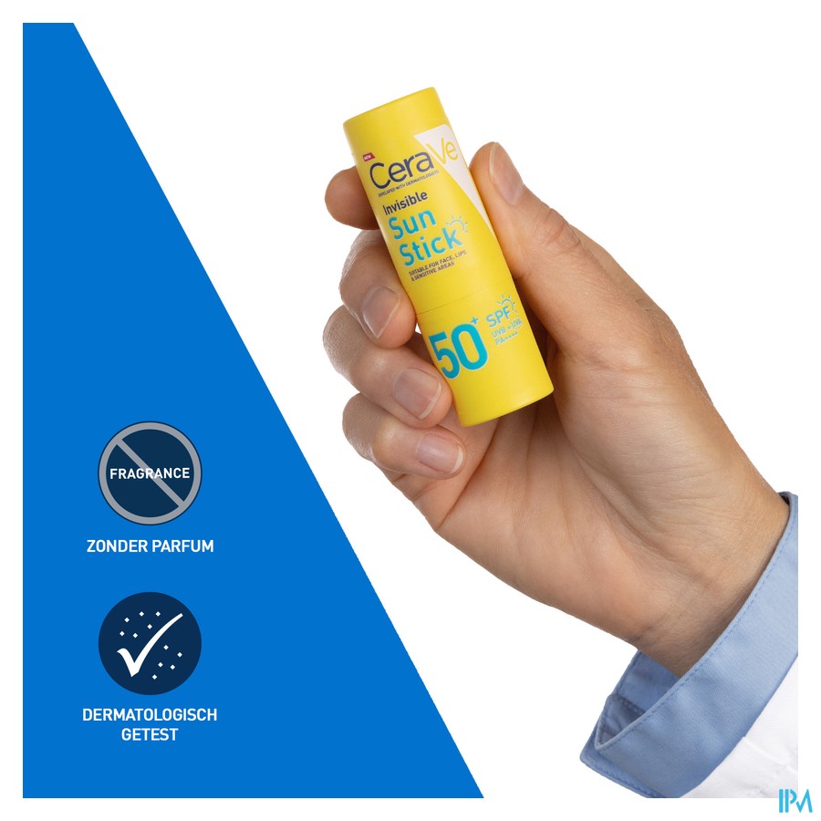 CeraVe Onzichtbare Zonnestick SPF 50+ 8 g