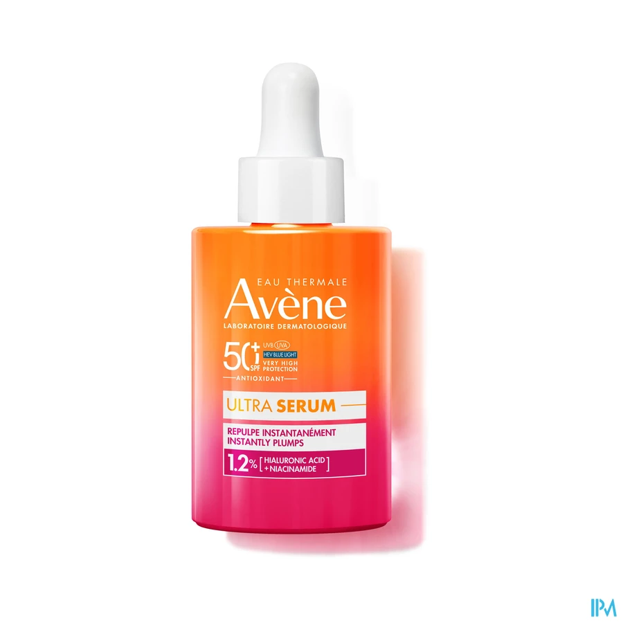 productshot van Avène Instant Opvullend Ultra Serum SPF 50+ 30 ml