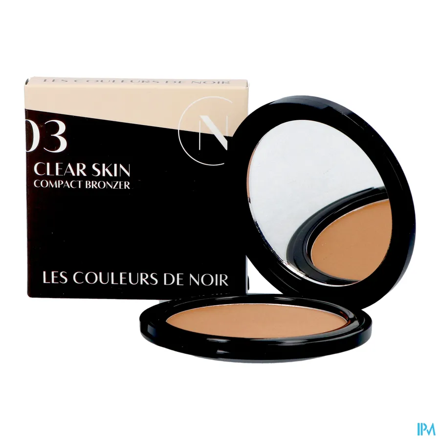 productshot van Couleurs de Noir Clear Skin Compact Bronzer 03 Bronze