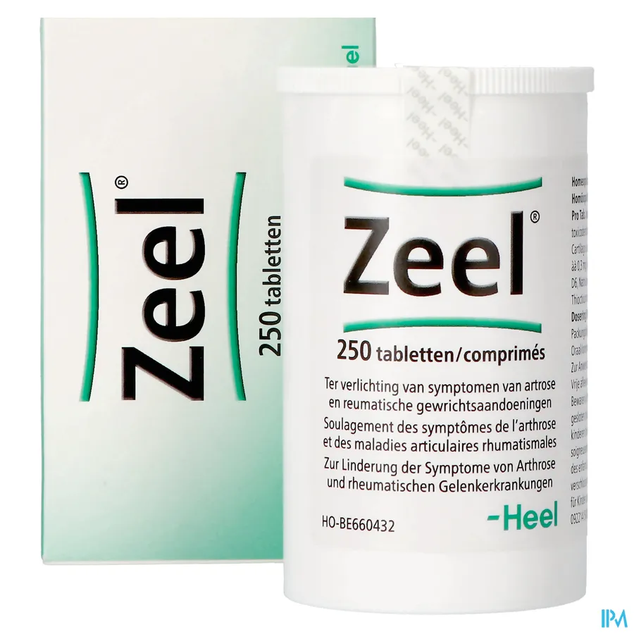 productshot van Heel Zeel T 250 Tabletten