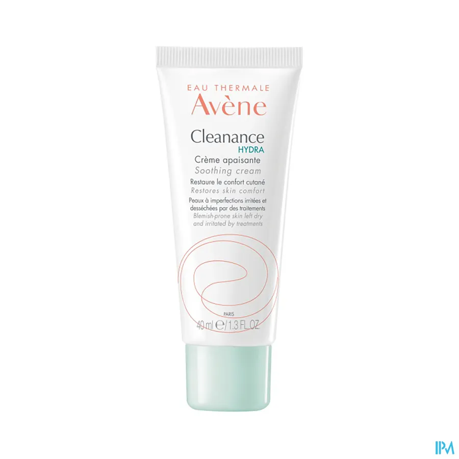 productshot van Avène Cleanance Hydra Kalmerende Crème 40 ml