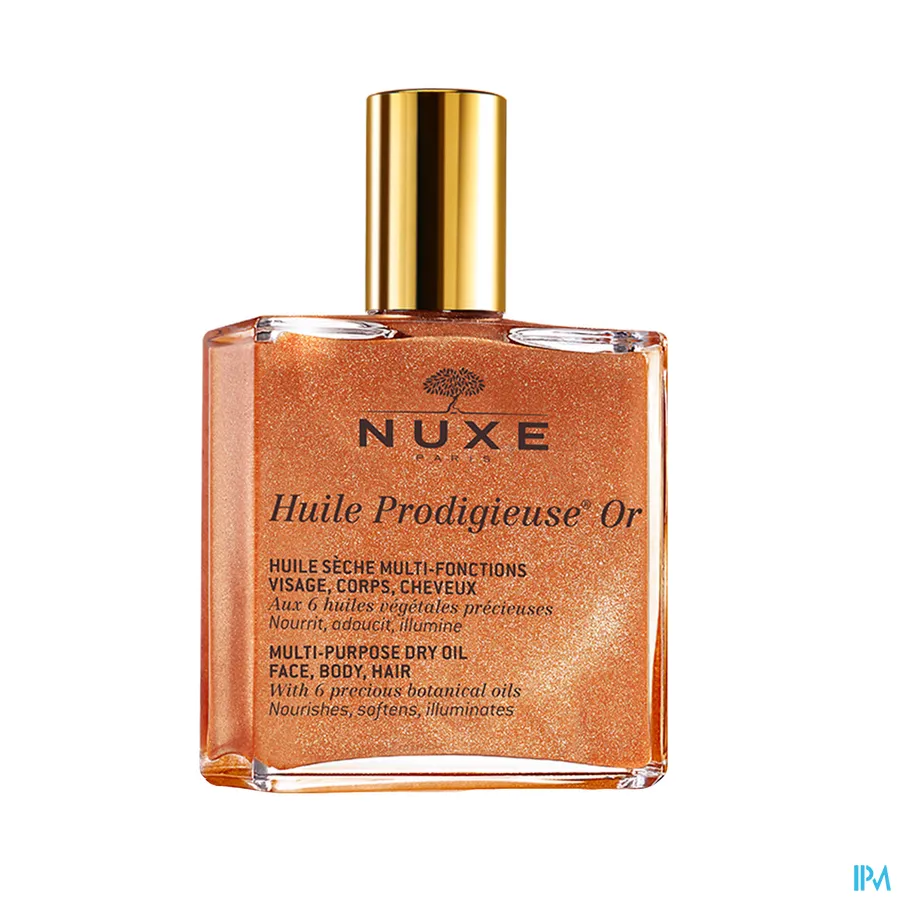 productshot van Nuxe Huile Prodigieuse Parelmoer Or 50 ml