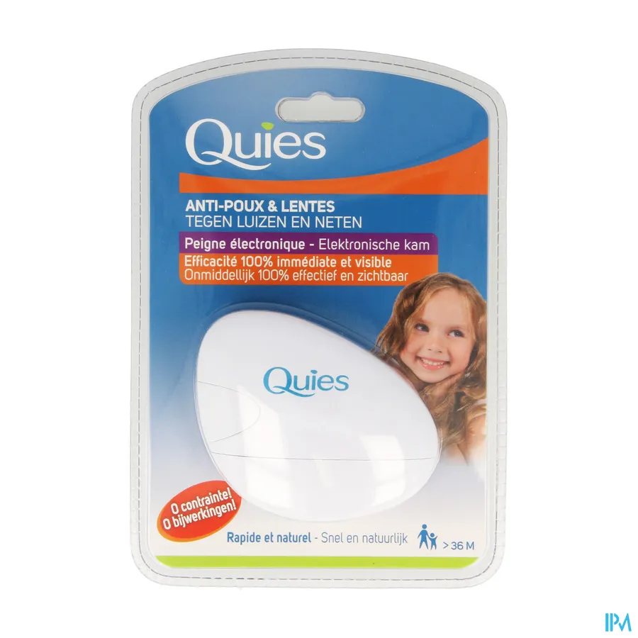 packshot van Quies Elektronische Kam tegen Luizen en Neten