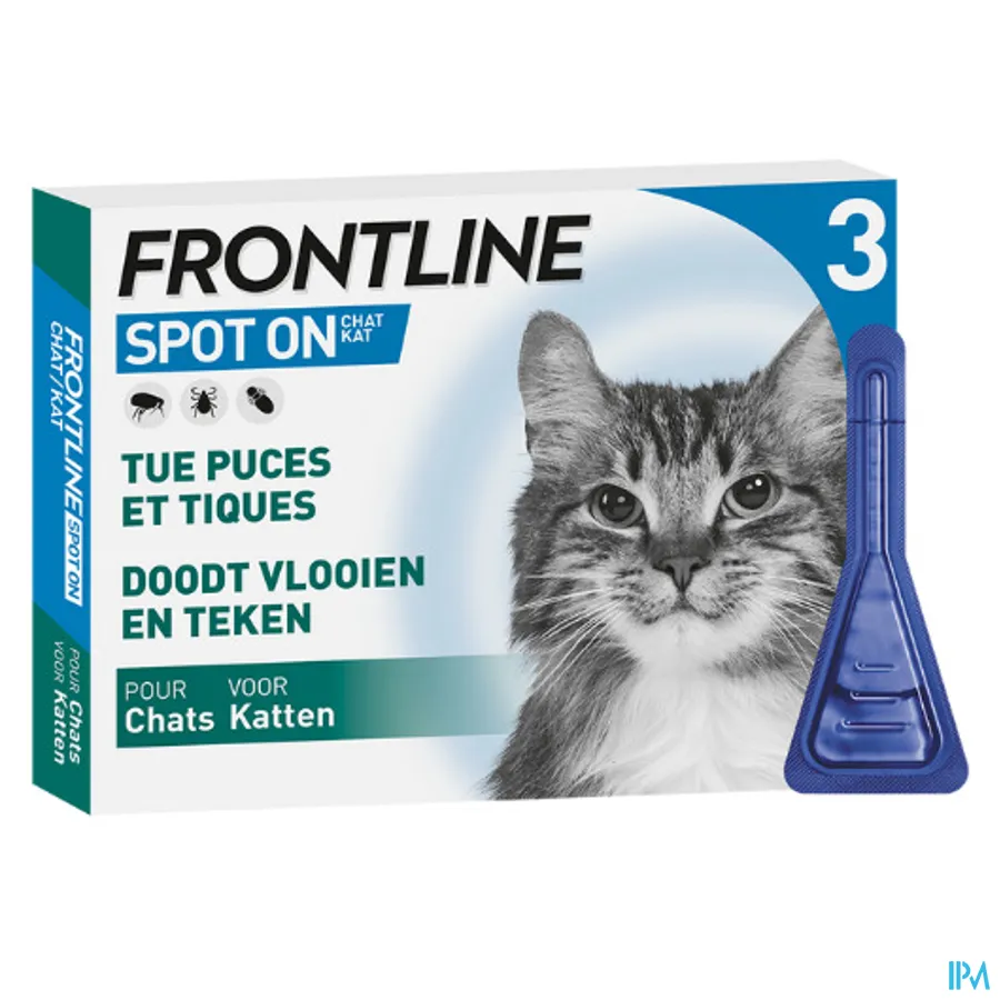packshot van Frontline Spot-On Kat 3 x 0,50 ml