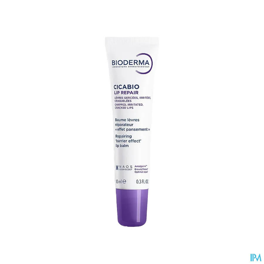 packshot van Bioderma Cicabio Lip Repair 10 ml