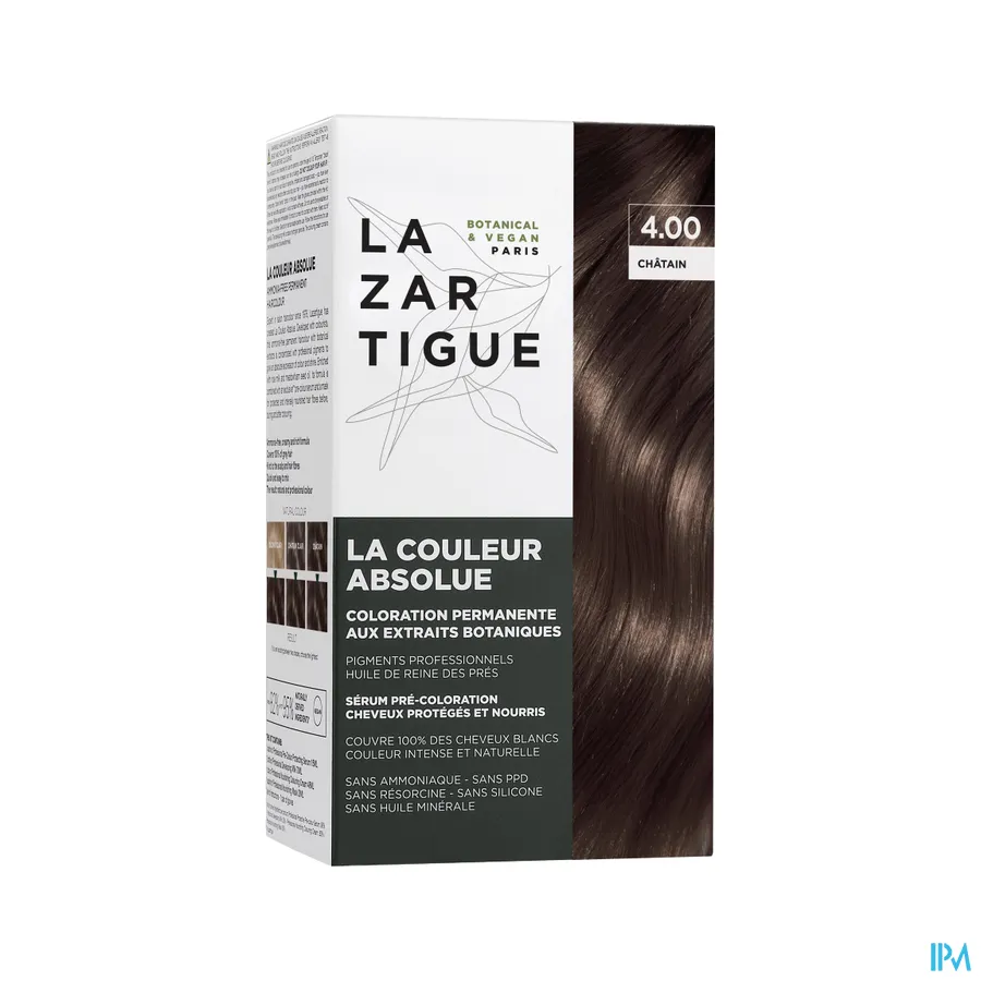 packshot van Lazartigue Couleur Absolue 4.00 Chatain Chocolat