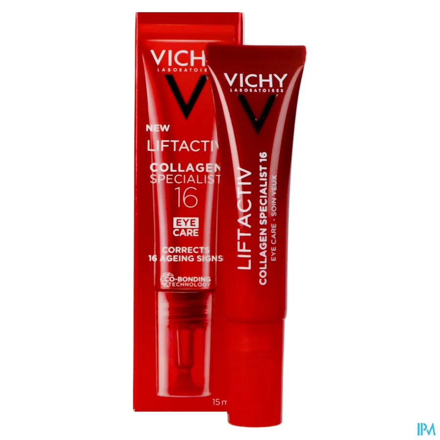 productshot van Vichy Liftactiv Collagen Specialist 16 Oogverzorging 15 ml