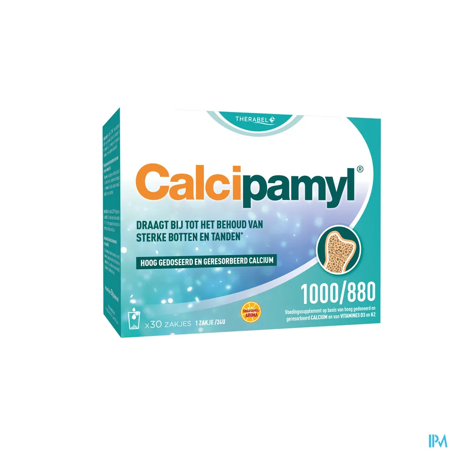packshot van Therabel Calcipamyl 30 sticks