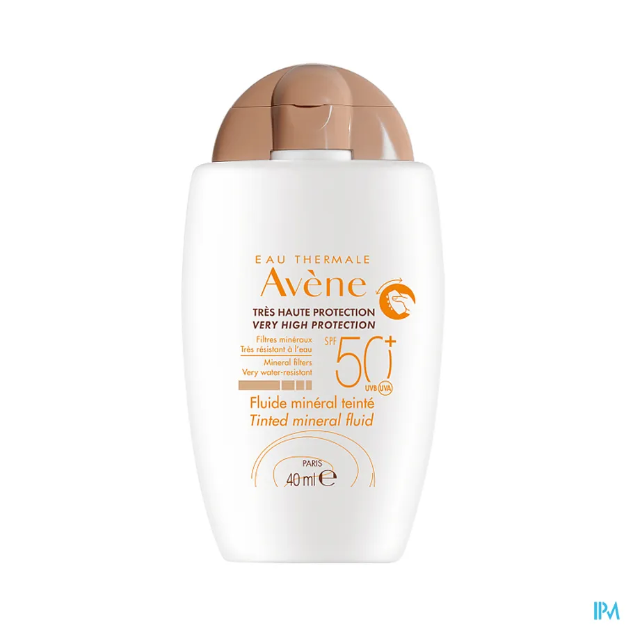 productshot van Avène Minerale Fluid Getint SPF50+ 40 ml