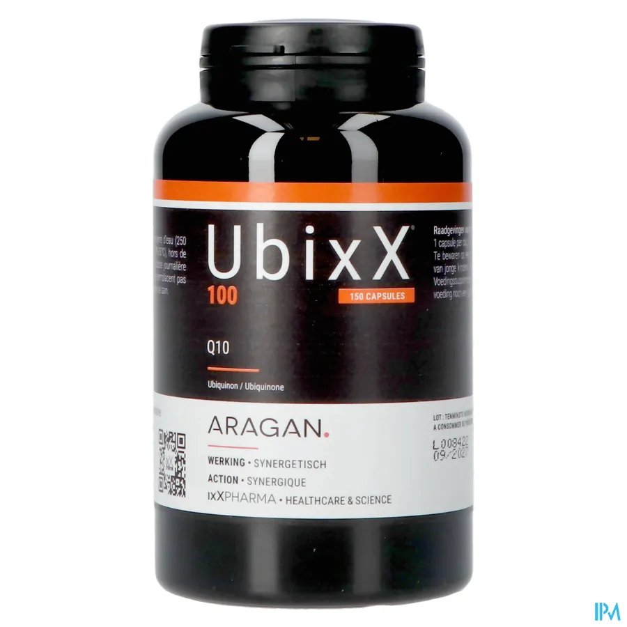 productshot van UbixX 100 150 capsules