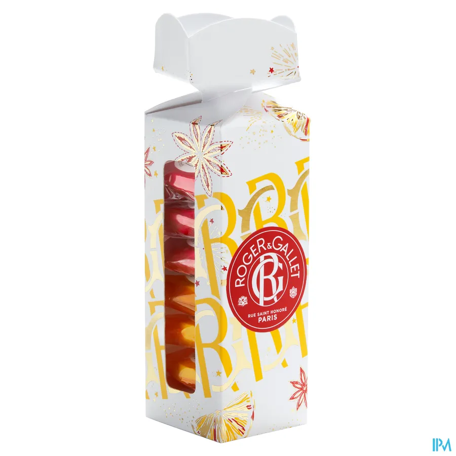 packshot van Roger & gallet Set Noel Multi 6 Galet En. 25 g 6 producten