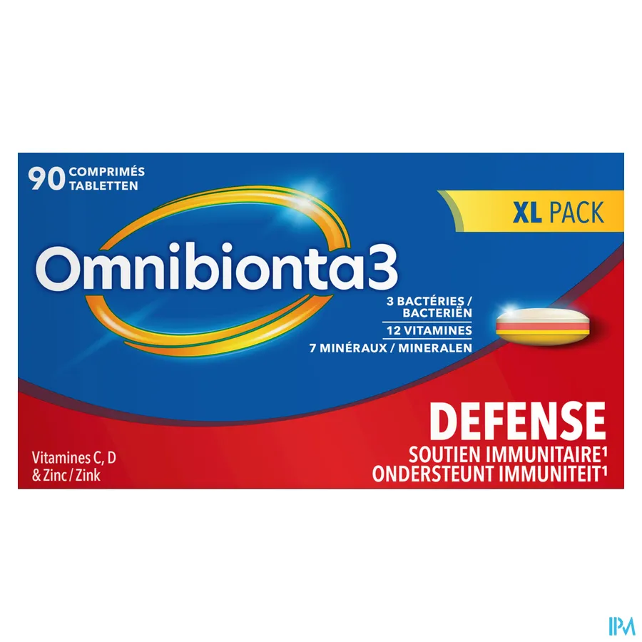 packshot van Omnibionta3 Defense 90 tabletten