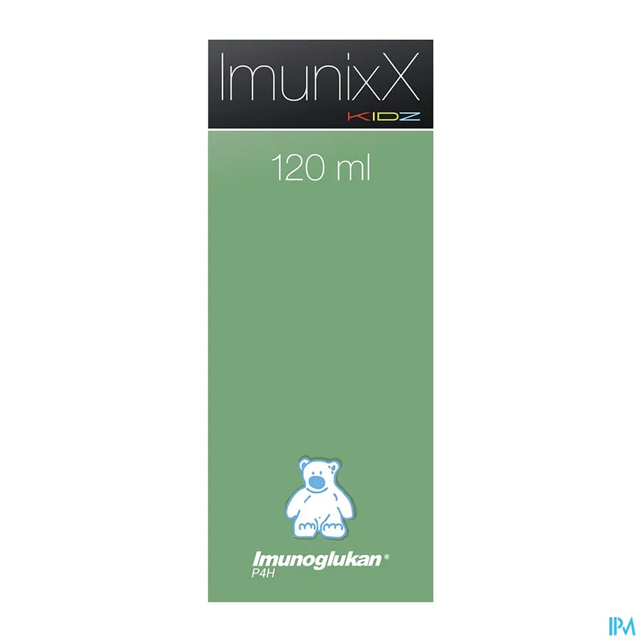 packshot van ImunixX Kidz Siroop 120 ml