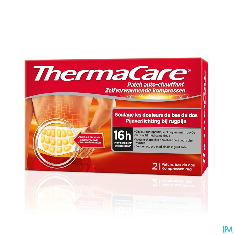packshot van Thermacare Rug 2 stuks