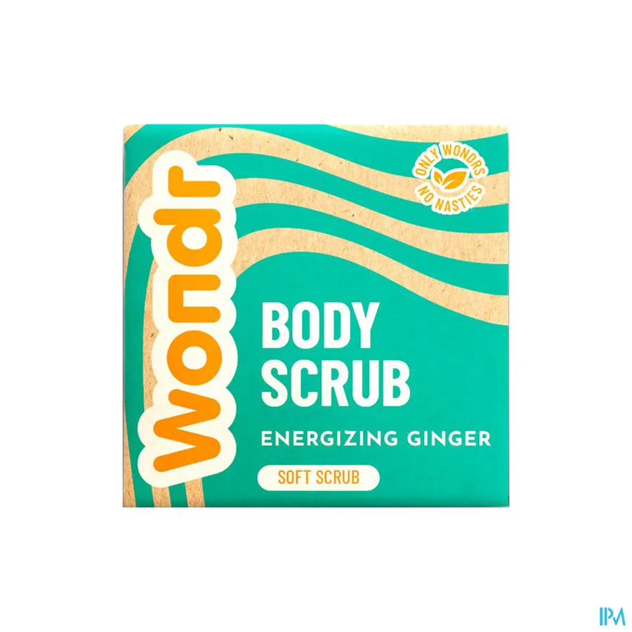 packshot van WONDR Body Scrub Energizing Ginger 110 g