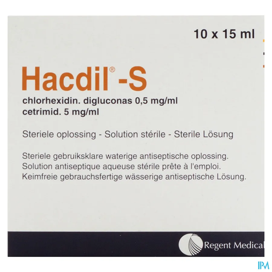 packshot van Hacdil-S 10 x 15 ml unidosis