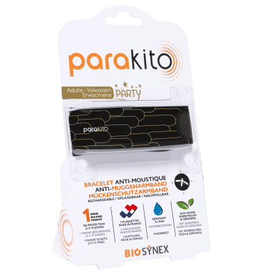 Parakito Volwassenen Anti-Muggenarmband Party Tubes