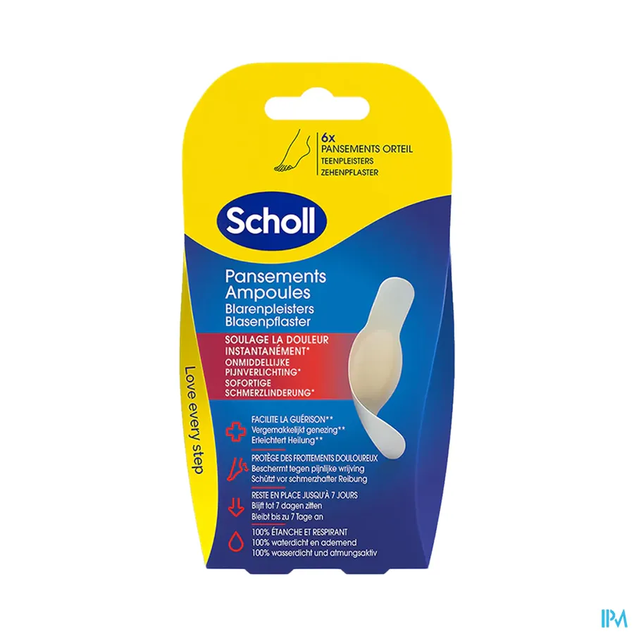 packshot van Scholl Blarenpleister Teenpleister Set 6 stuks