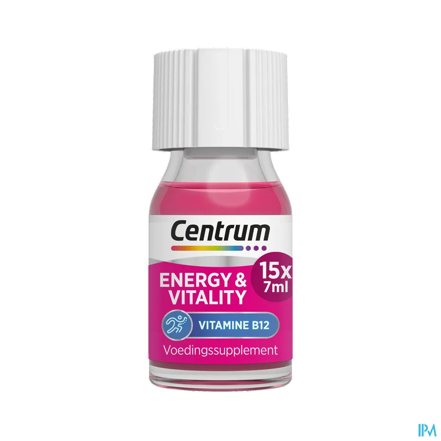 productshot van Centrum Energy & Vitality Vitamine B12 15 x 7 ml
