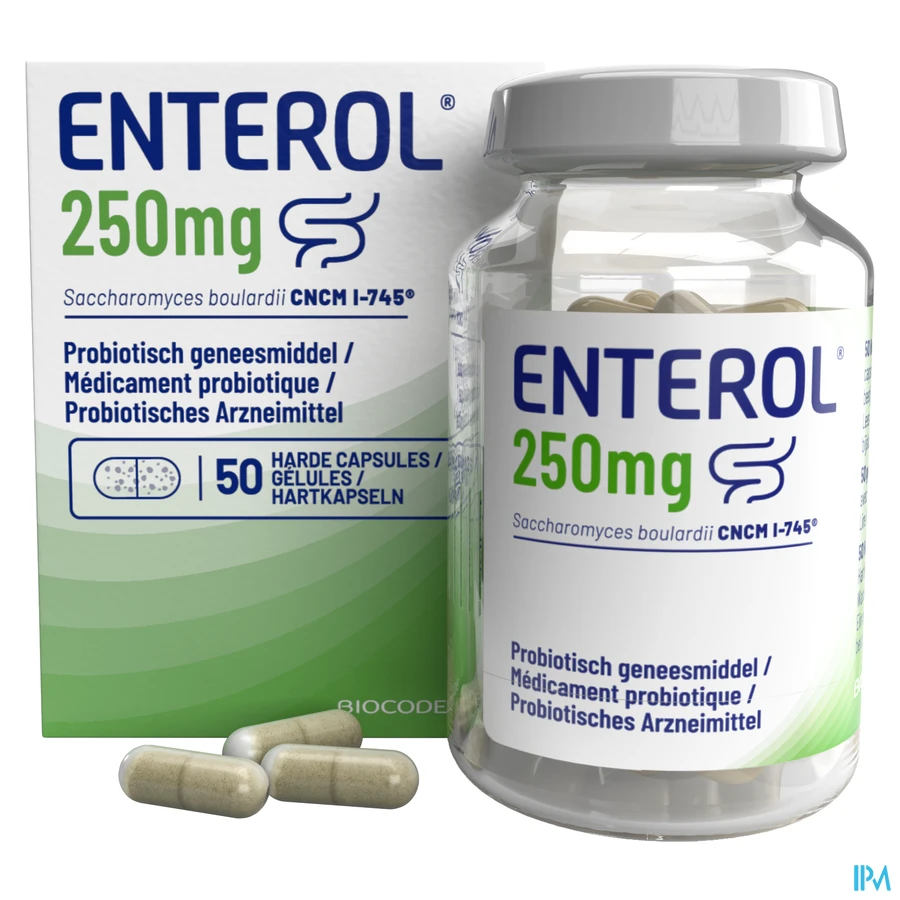 productshot van Enterol 50 Capsules