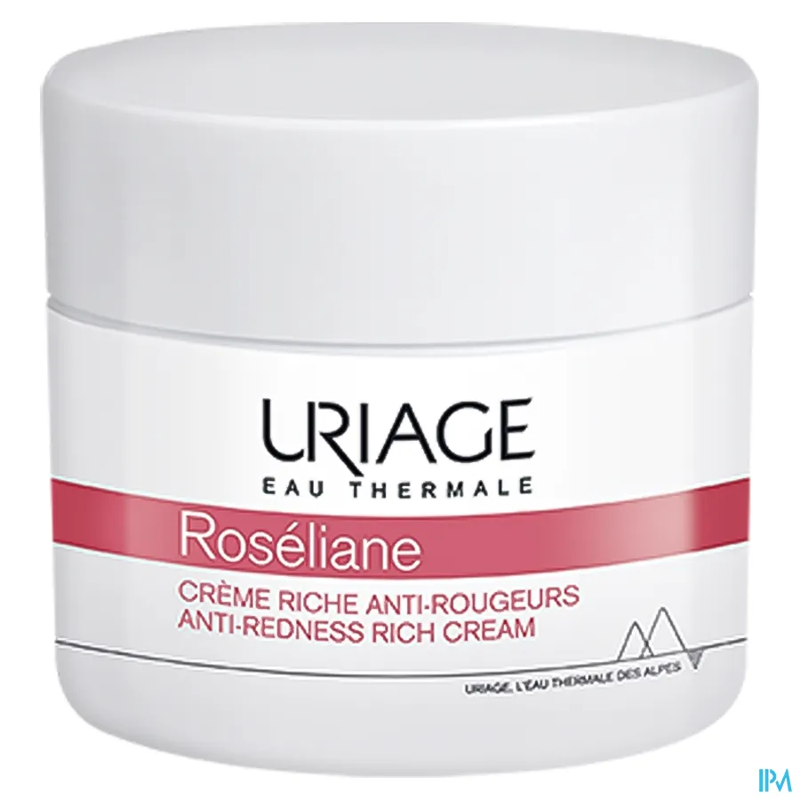 productshot van Uriage Roséliane Rijke Crème tegen Roodheid voor Droge Huid 40 ml